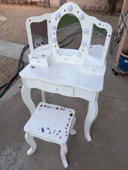 Little Vanity with  seat
