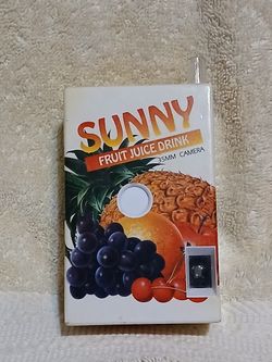 VINTAGE  SUNNY FRUIT JUICE DRINK CAMERA