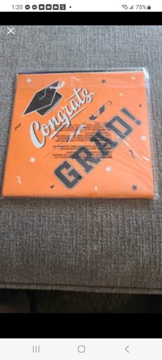 !NEW/Unopened! Graduation Card Box (NO Year on the Box)