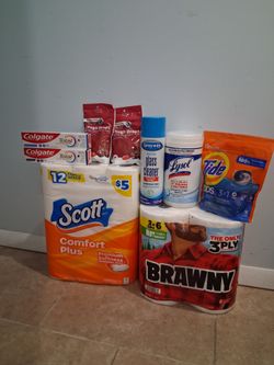9 for $30 Laundry paper goods household bundle