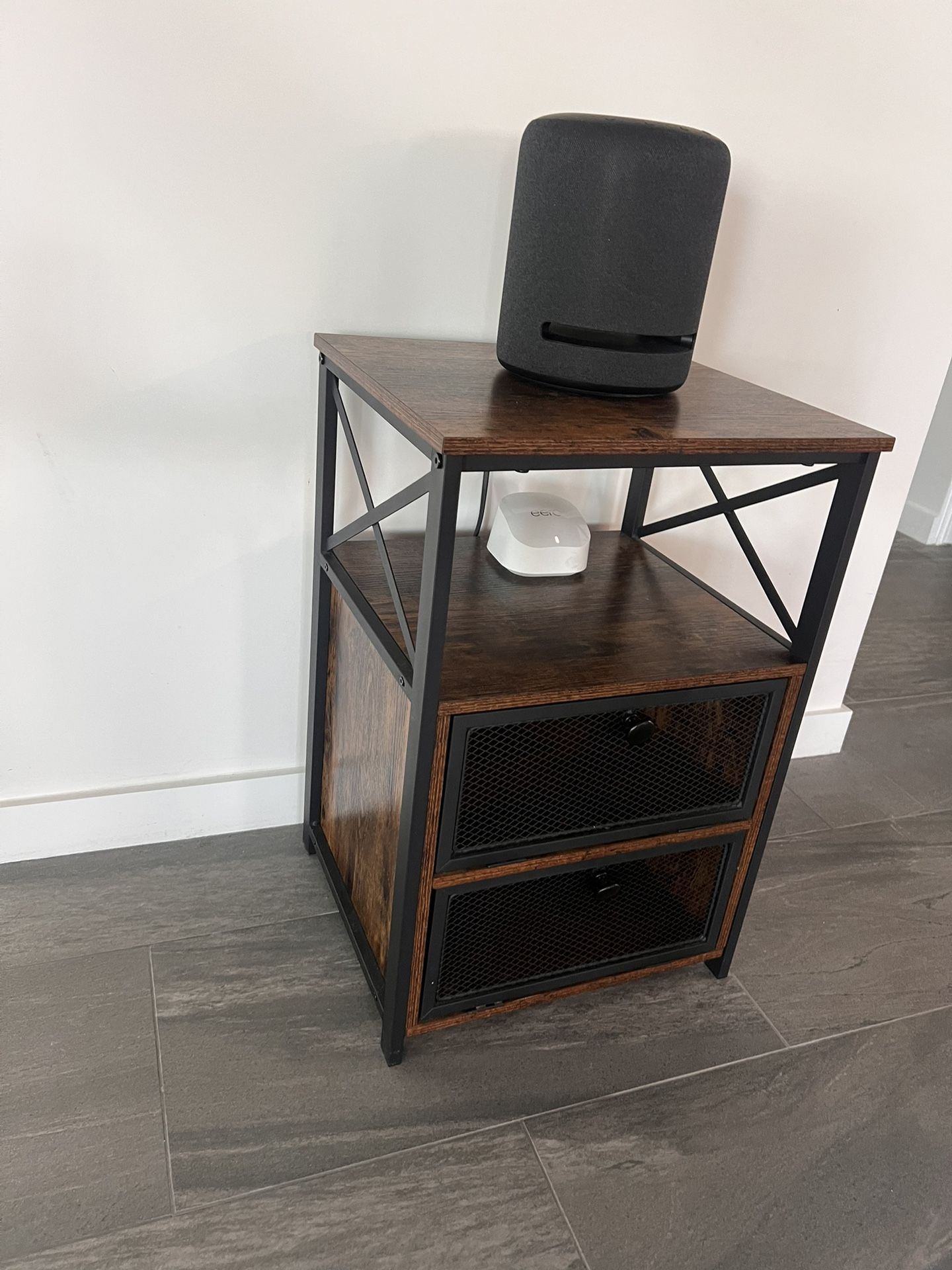 2 Pieces Side Bed Tables