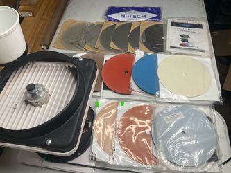 Rock grinding polishing
