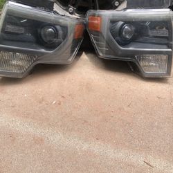 2013 OEM Raptor Headlights used(no Bulbs)