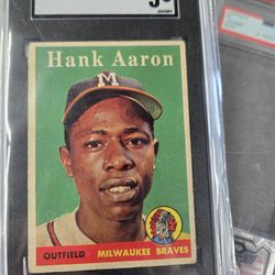 Hank Aaron  58  Topps