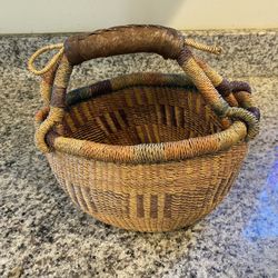 Traditional Handwoven Basket  