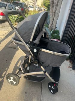 Folding Travel Baby Stroller,Reversible Bassinet Stroller for Ultimate Convenience