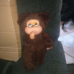 Monchhici 1970's Vintage Korean Stuffed Toy