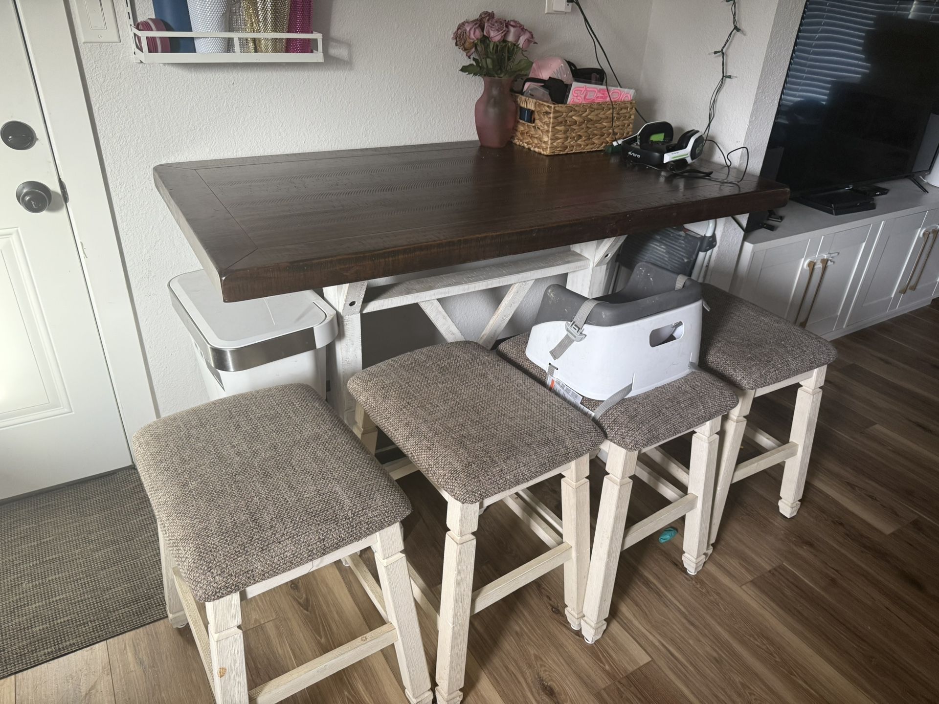 Dining Table And Stools