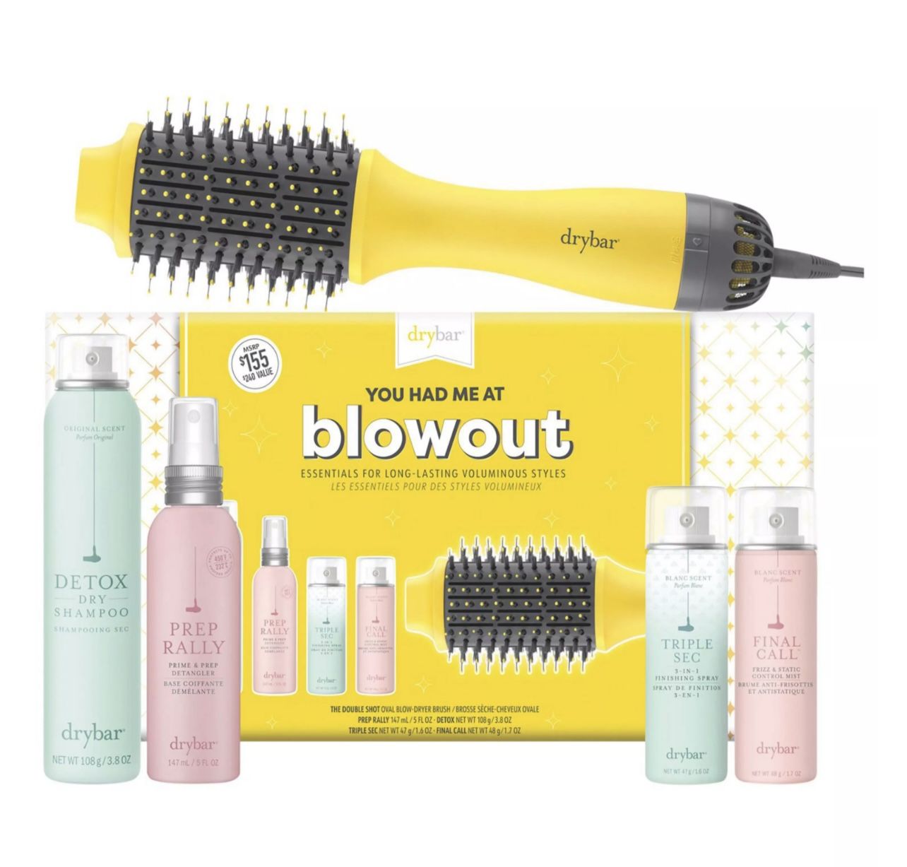 Dry bar Blowout Set