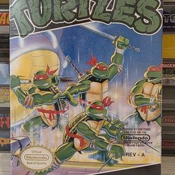 Nintendo NES TMNT CIB