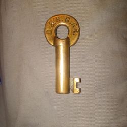 Vintage Railroad Switch Key D&R Rio Grande RailRoad