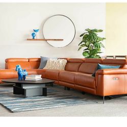 Kasala Leather Sectional