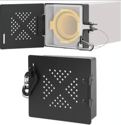 Aluminum RV Bumper End Cap 2 Pack, 4-Inch Square Camper Bumper Cover Vent NIB