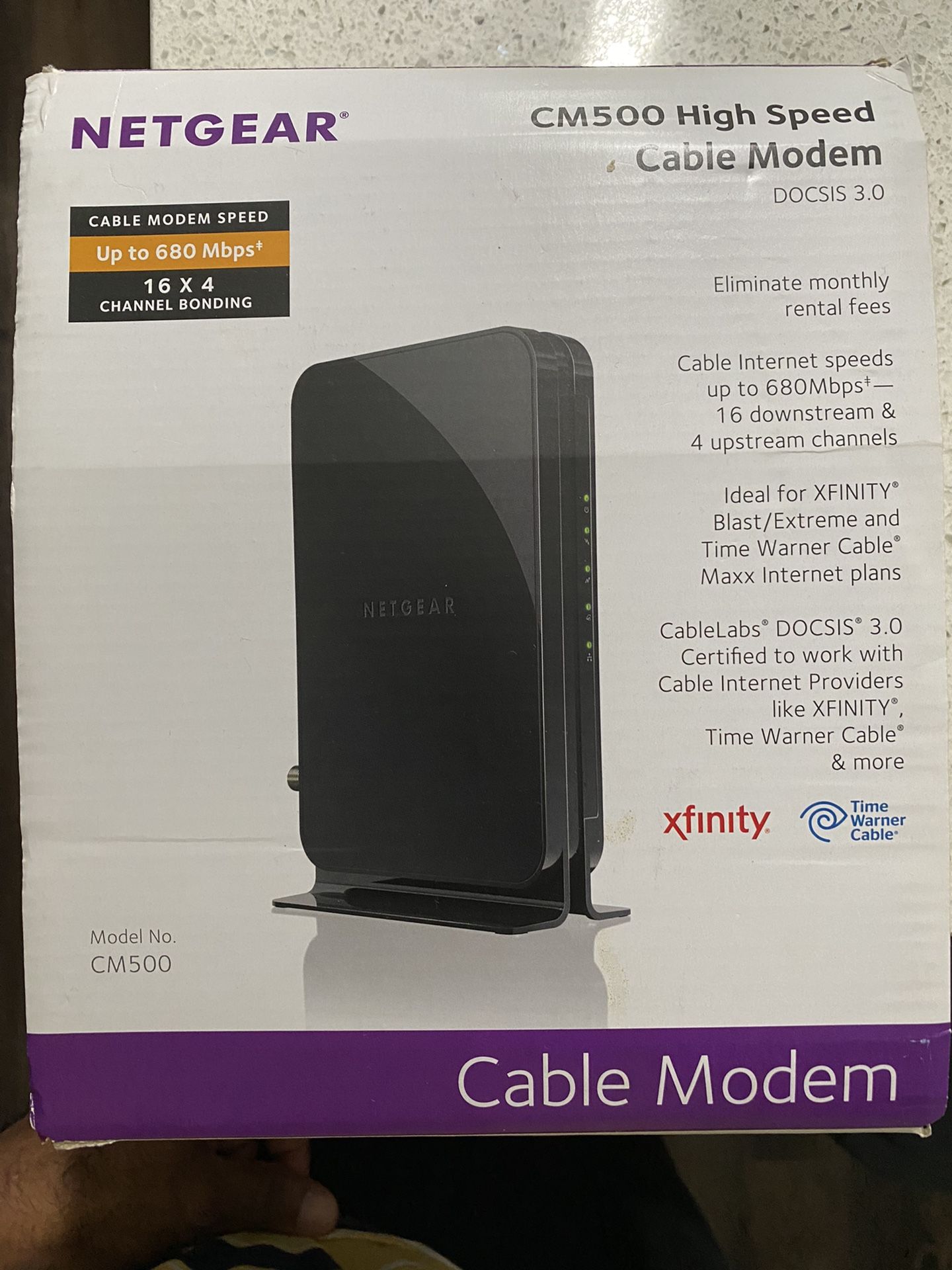 Netgear CM500 Modem For Sale $35