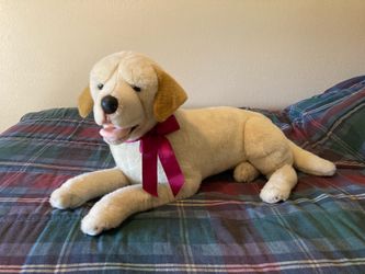 Large Plush Dog -$10