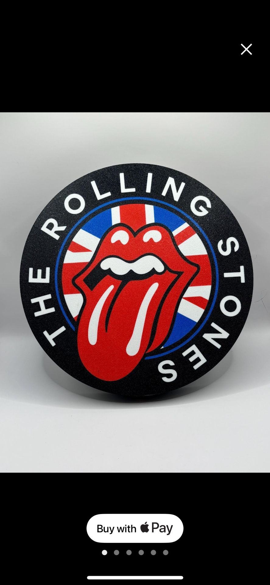 Rolling Stone Led Light Sign Wall Decor
