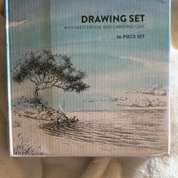 Birch & Rain Drawing Set New