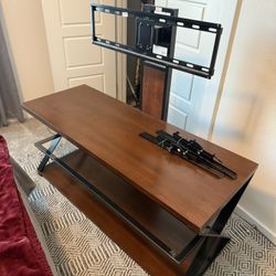 Hardwood TV Stand