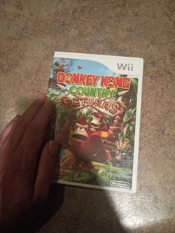 Nintendo Wii donkey Kong country returns $20 pick up in Glendale complete Nice condition