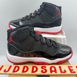 Nike Air Jordan 11 Retro High 'Playoff Bred' (2019) 378038-061 GS Size 5Y NIB  New With Box