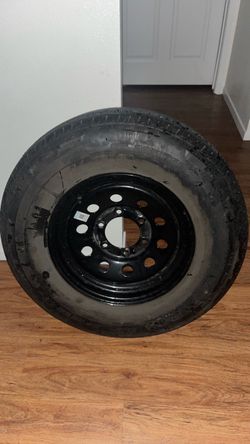 Trailer wheel and tire
