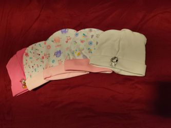 Baby Beanies, Socks & Booties Lot (0-3 Months)