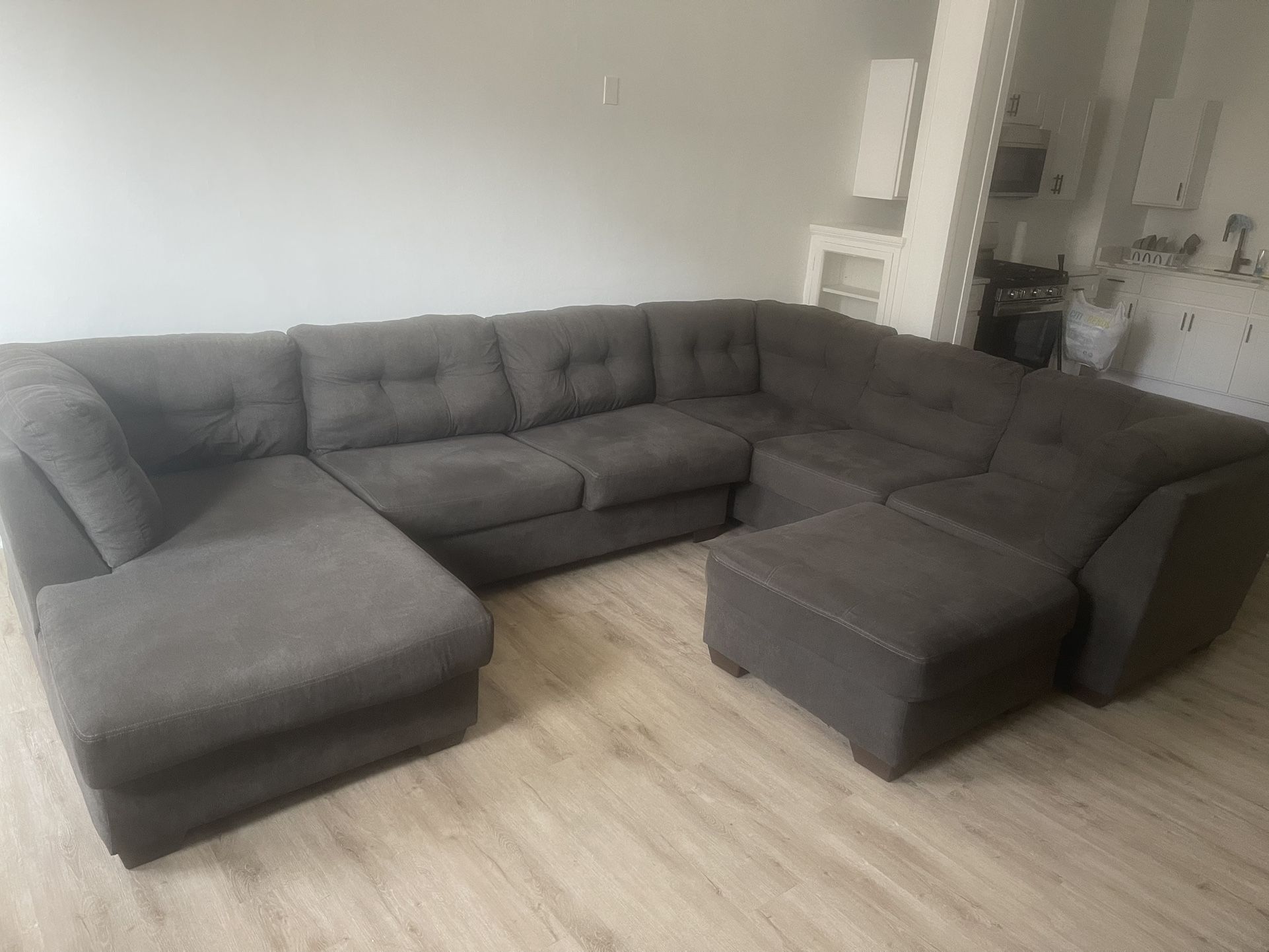 Charcoal 6-seat Sectional $1000 OBO