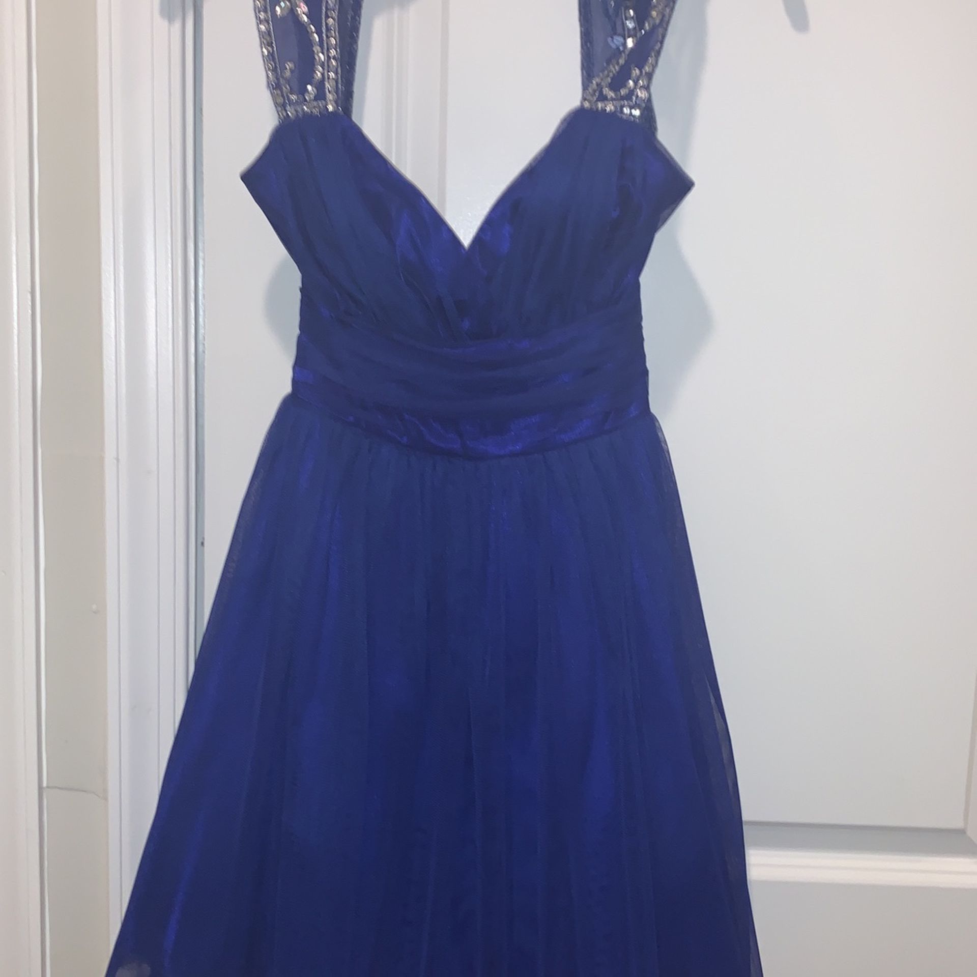 Blue Party/prom Dress