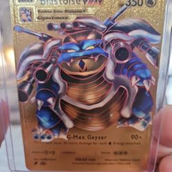 Blastoise VMAX (FAN ART ) Non TCG Originally Cool Pokemon Cards 