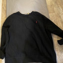 Polo Ralph Lauren Sweatshirt, Black, size- 4XB