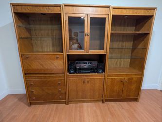 Three units cabinet