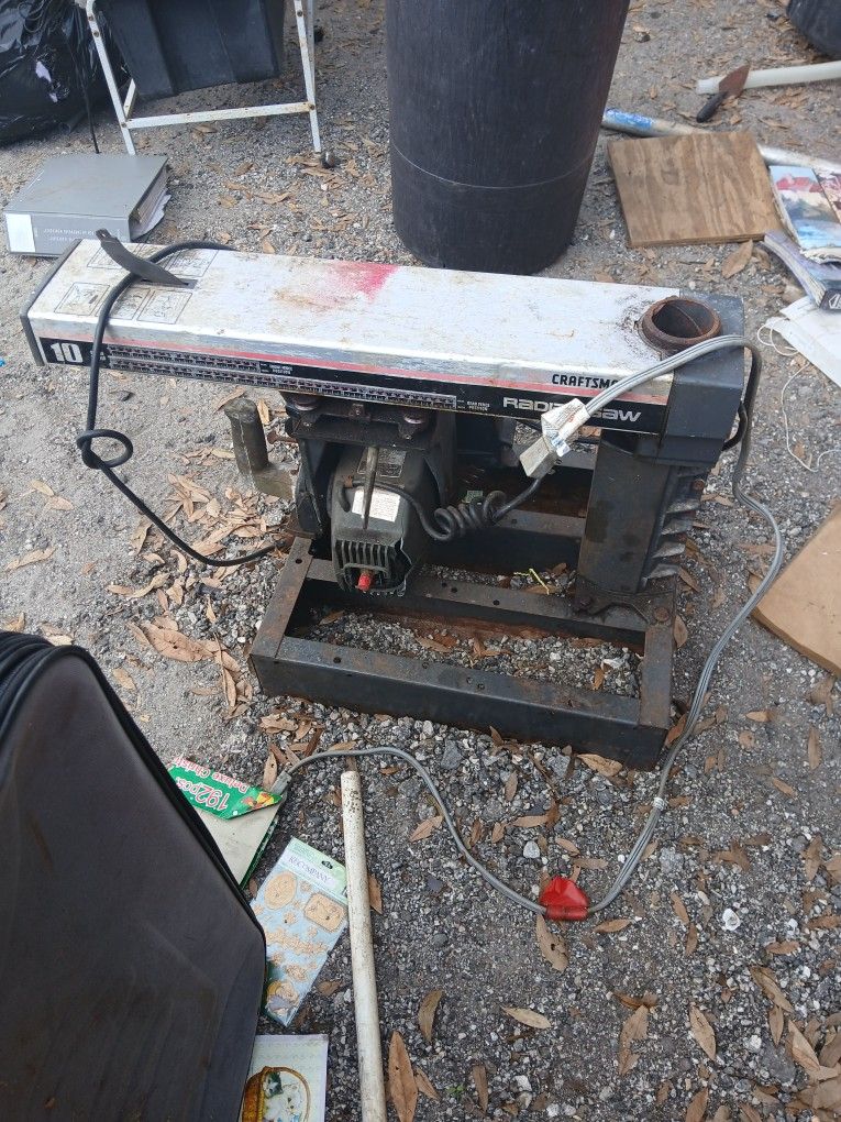 Craftsman 10" Radial Arm Saw