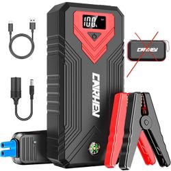 800AJump Starter, 12000mAh Car Battery Jump Starter (up to 8.0L Gas and 8.0L Diesel Engine) Batter