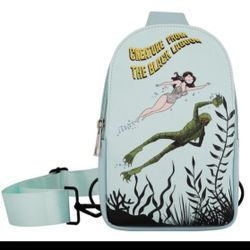 Universal Studios Creature from the Black Lagoon 70th Anniversary Sling Bag