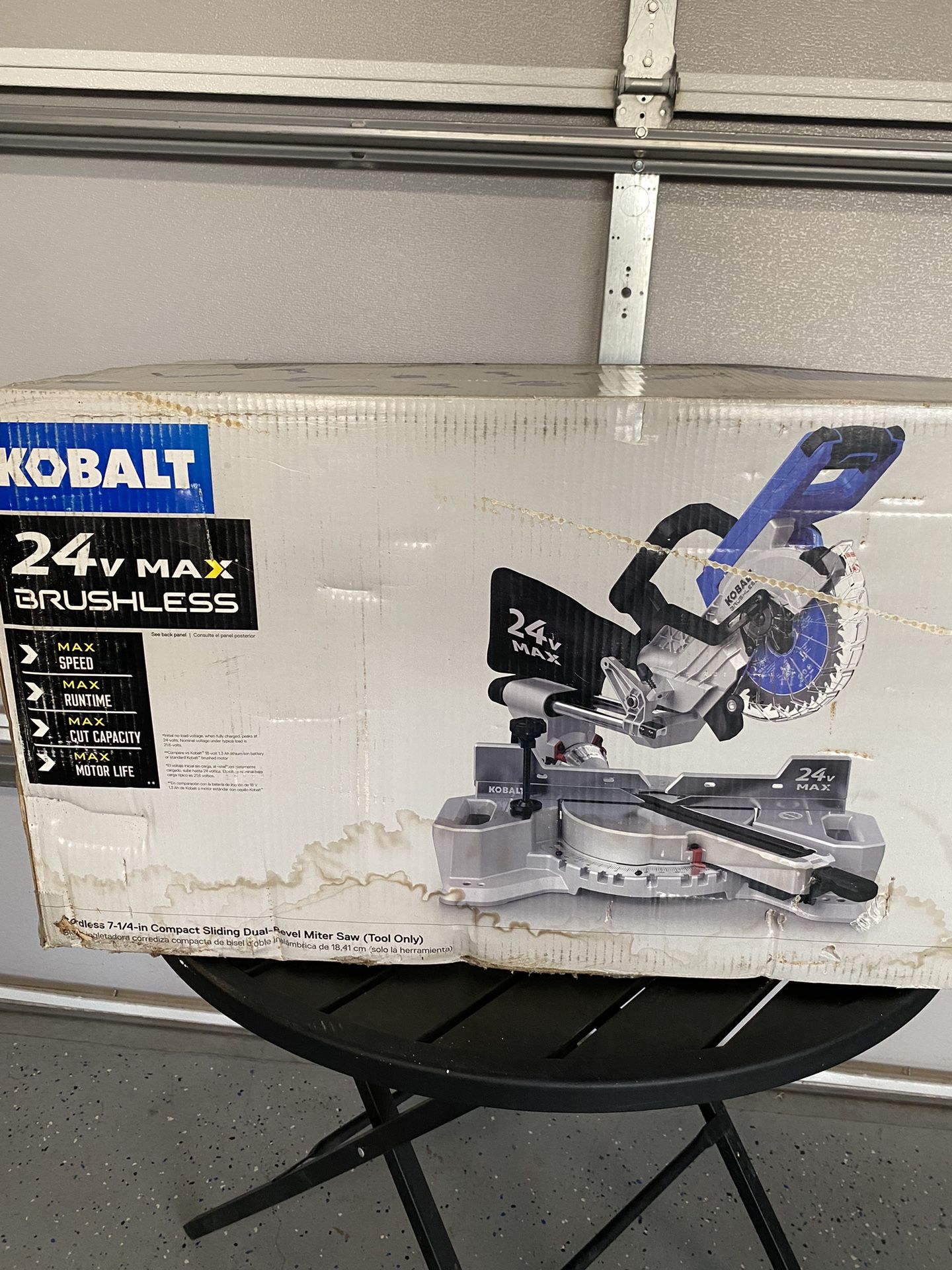 Kobalt 24v Dual Bevel Sliding Miter Saw for Sale in Hidalgo TX OfferUp