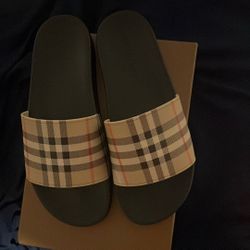 burberry slides size 10 