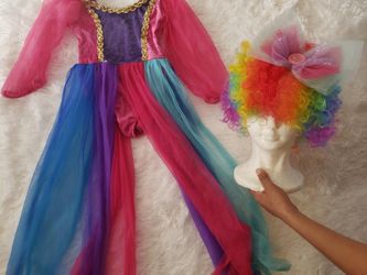 Clown costume for girls