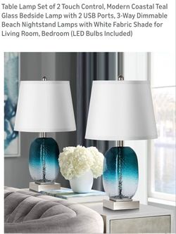 2 Table Lamps