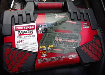 Craftsman 83 piece tool set deals