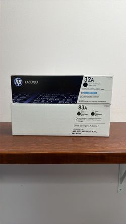 HP LaserJet Supplies — 32A Imaging Drum + 83A Toner 2-Pack, New/Sealed