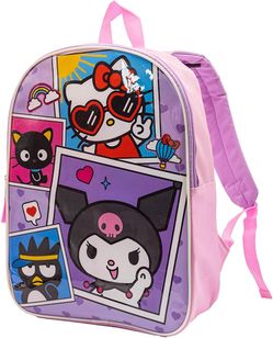 Sanrio Kuromi Kids 15" Backpack. Officially Licensed, with Tags. New.