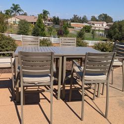 High Quality Light Weight Table(s)  With 6 Chairs Sunbrella TRADE?