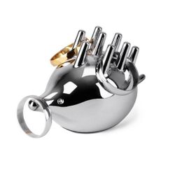 Umbra Ring Holder: Cute Silver Hedgehog/Porcupine