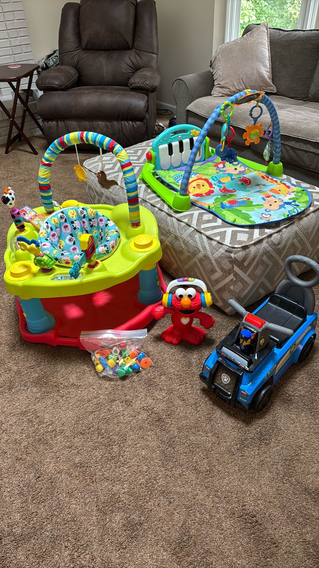Baby Bouncer And Toys