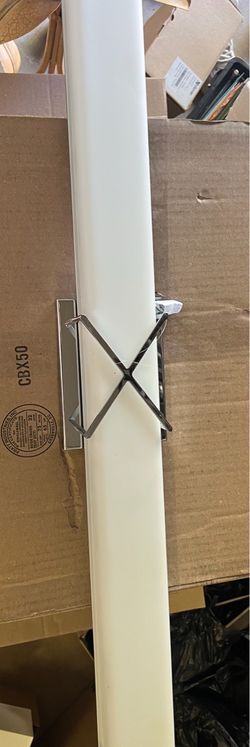 Led bath bar / chrome