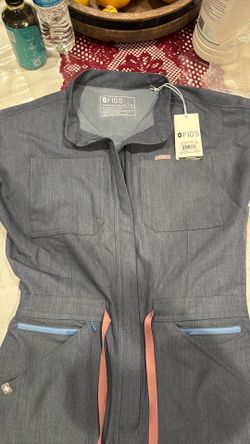 New FIGS Rafaela Casual ScrubJumpsuit XS