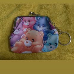 Small Care Bear Coin Bag $3