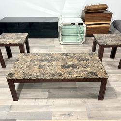 Dark Pine Color Matching Living Room Furniture Set