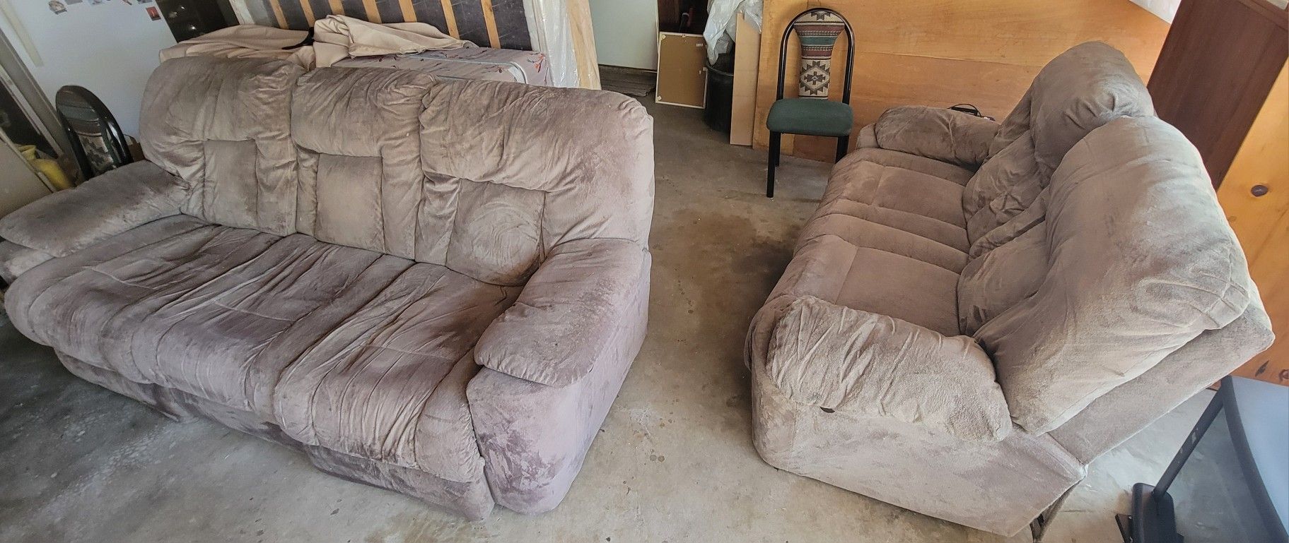 Recliners Couch And Loveseat