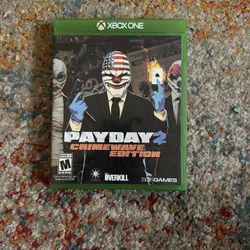 PayDay 2 X-box game